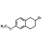 CAS#: 937594-14-4， 2-bromo-6-methoxy-tetralin
