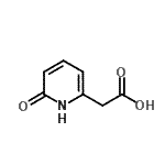 CAS#: 937644-25-2， (6-Oxo-1,6-dihydro-2-pyridinyl)acetic acid