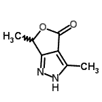 CAS#: 937661-33-1， 3,6-Dimethyl-2,6-dihydro-4H-furo[3,4-c]pyrazol-4-one