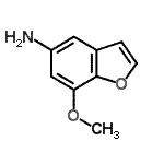 CAS#: 937670-51-4， 7-Methoxy-1-benzofuran-5-amine