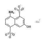CAS#: 93776-87-5， 8-amino-3-hydroxy-1,5-Naphthalenedisulfonate sodium salt (1:1)