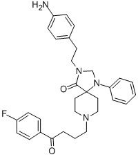 CAS#: 93801-18-4， N-(p-Aminophenethyl)Spiperone