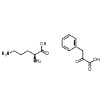 CAS#: 93838-90-5， 2-Oxo-3-phenylpropanoic acid - L-ornithine (1:1)
