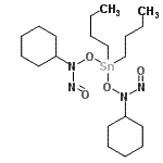 CAS#: 93841-42-0， N,N'-[(Dibutylstannanediyl)bis(oxy)]bis(N-nitrosocyclohexanamine)