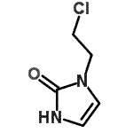 structure of CAS# 938459-07-5, 1-(2-Chloroethyl)-1,3-dihydro-2H-imidazol-2-one;1-(2-chloroethyl)-1,3-dihydro-2H-imidazol-2-one;MFCD20502556