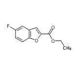 CAS#: 93849-31-1， Ethyl 5-fluoro-1-benzofuran-2-carboxylate
