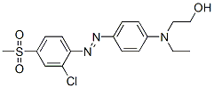 CAS#: 93858-04-9， 2-[[4-[[2-Chloro-4-(Methylsulphonyl)Phenyl]Azo]Phenyl]Ethylamino]Ethanol