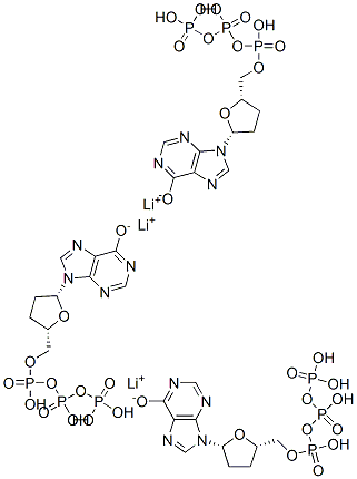CAS#: 93858-64-1， Inosine 5'-(Tetrahydrogen Triphosphate), 2',3'-Dideoxy-, Trilithium Salt