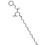 CAS#: 93882-65-6， 3-[(Cyclohexylmethoxy)carbonyl]-5-henicosenoate