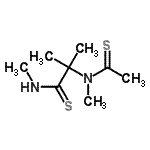CAS#: 939027-31-3， 2-[Ethanethioyl(methyl)amino]-N,2-dimethylpropanethioamide
