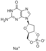 CAS#: 93919-42-7， 2'-Deoxy-Guanosine Cyclic 3',5'-(Hydrogen Phosphate) Monosodium Salt