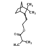 CAS#: 93919-94-9， 2-(3,3-Dimethylbicyclo[2.2.1]hept-2-ylidene)ethyl 2-methylpropanoate