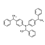 CAS 登录号：93920-04-8， N,4-二(1-苯基乙基)-N-[4-(1-苯基乙基)苯基]苯胺