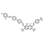 CAS#: 93920-41-3， 4-Amino-3-({4'-[(2,4-dihydroxyphenyl)diazenyl]-4-biphenylyl}diazenyl)-5-hydroxy-6-[(4-sulfophenyl)diazenyl]-2,7-naphthalenedisulfonic acid