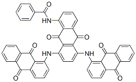 CAS#: 93940-16-0， N-[5,8-Bis[(9,10-Dihydro-9,10-Dioxo-1-Anthryl)Amino]-9,10-Dihydro-9,10-Dioxo-1-Anthryl]Benzamide