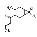 CAS#: 93942-51-9， 1-(4,7,7-Trimethylbicyclo[4.1.0]hept-3-en-3-yl)-2-buten-1-one