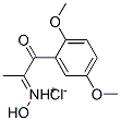 CAS#: 93942-52-0， 1-(2,5-Dimethoxyphenyl)-1,2-Propanedione 2-Oxime Hydrochloride (1:1)