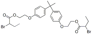 CAS#: 93962-69-7， 2-Bromo-Butanoic Acid (1-Methylethylidene)Bis(4,1-Phenyleneoxy-2,1-Ethanediyl) Ester