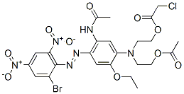 CAS#: 93965-01-6， 2-[[5-(Acetylamino)-4-[(2-Bromo-4,6-Dinitrophenyl)Azo]-2-Ethoxyphenyl][2-(Acetyloxy)Ethyl]Amino]Ethyl Chloroacetate