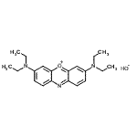 CAS#: 93966-70-2， 3,7-Bis(diethylamino)phenoxazin-5-ium hydroxide