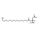 CAS#: 93980-61-1， 2-Hydroxy-2-[2-oxo-2-(tetradecyloxy)ethyl]succinic acid