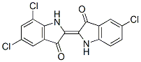 CAS#: 93981-76-1， 5,7-Dichloro-2-(5-Chloro-1,3-Dihydro-3-Oxo-2H-Indol-2-Ylidene)-1,2-Dihydro-3H-Indol-3-One