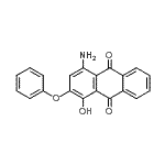CAS#: 93982-34-4， 4-Amino-1-hydroxy-2-phenoxy-9,10-anthraquinone