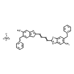 CAS#: 93982-37-7， 1,1'-{1,3-Butadiene-1,4-diylbis[(5-methyl-1,3-benzoxazole-2,6-diyl)methylene]}dipyridinium sulfate