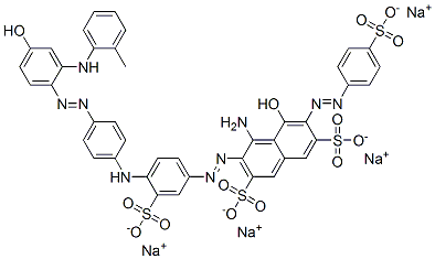 CAS#: 93982-63-9， Tetrasodium 4-Amino-5-Hydroxy-3-[[4-[[4-[[4-Hydroxy-2-[(O-Tolyl)Amino]Phenyl]Azo]Phenyl]Amino]-3-Sulphonatophenyl]Azo]-6-[(4-Sulphonatophenyl)Azo]Naphthalene-2,7-Disulphonate