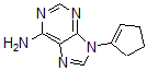 CAS#: 94-73-5， 9-(1-Cyclopentenyl)purin-6-amine