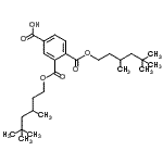 CAS#: 94031-19-3， 3,4-Bis{[(3,5,5-trimethylhexyl)oxy]carbonyl}benzoic acid