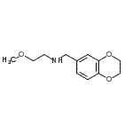 CAS#: 940364-46-5， N-(2,3-dihydro-1,4-benzodioxin-7-ylmethyl)-2-methoxy-ethanamine
