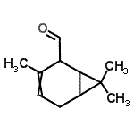CAS#: 94042-77-0， 3,7,7-Trimethylbicyclo[4.1.0]hept-3-ene-2-carbaldehyde