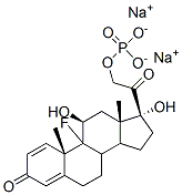 CAS#: 94088-00-3， (11beta)-9-Fluoro-11,17-Dihydroxy-21-(Phosphonooxy)-Pregna-1,4-Diene-3,20-Dione Disodium Salt
