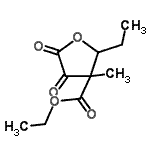 CAS#: 94088-20-7， Ethyl 2-ethyl-3-methyl-4,5-dioxotetrahydro-3-furancarboxylate