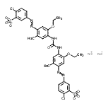 CAS#: 94088-62-7， Disodium 3,3'-{carbonylbis[imino(5-ethoxy-2-methyl-4,1-phenylene)-2,1-diazenediyl]}bis(6-chlorobenzenesulfonate)