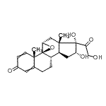 CAS#: 94088-91-2， (9beta,11alpha,16alpha)-16,17,21-Trihydroxy-9,11-epoxypregna-1,4-diene-3,20-dione