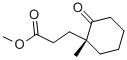 structure of CAS# 94089-47-1, (R)-(+)-2-(2'-Carbomethoxyethyl)-2-Methylcyclohexanone;68262_Fluka;St5307144;()-Methyl (R)-3-(1-Methyl-2-Oxocyclohexyl)Propionate
