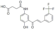 CAS#: 94094-55-0， 4-[[4-Hydroxy-3-[1-Oxo-3-[3-(Trifluoromethyl)Phenyl]Allyl]Phenyl]Amino]-4-Oxobutyric Acid