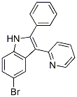CAS#: 94107-54-7， 5-Bromo-2-Phenyl-3-(2-Pyridyl)-1H-Indole