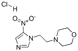 CAS 登录号：94107-55-8， 4-[2-(5-硝基-1H-咪唑-1-基)乙基]吗啉单盐酸盐