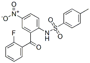 CAS#: 94107-57-0， N-[2-(O-Fluorobenzoyl)-4-Nitrophenyl]-p-Toluenesulphonamide
