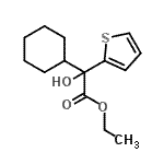 CAS#: 94107-59-2， Ethyl cyclohexyl(hydroxy)2-thienylacetate