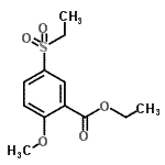 CAS#: 94108-78-8， Ethyl 5-(ethylsulfonyl)-2-methoxybenzoate