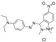 CAS#: 94108-85-7， 3-[2-[4-(Diethylamino)Phenyl]Diazenyl]-1,2-Dimethyl-5-Nitro-1H-Indazolium Chloride (1:1)