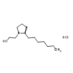 CAS#: 94108-88-0， 2-(2-Heptyl-4,5-dihydro-1H-imidazol-1-yl)ethanol hydrochloride (1:1)