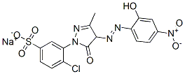 CAS#: 94109-02-1， Sodium 4-Chloro-3-[4,5-Dihydro-4-[(2-Hydroxy-4-Nitrophenyl)Azo]-3-Methyl-5-Oxo-1H-Pyrazol-1-Yl]Benzenesulphonate