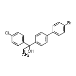 CAS 登录号：94113-61-8， 1-(4'-溴-4-联苯基)-1-(4-氯苯基)-2-丙烯-1-醇