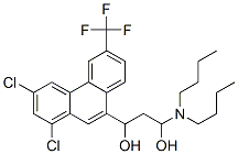 CAS#: 94133-69-4， 1-(Dibutylamino)-3-[1,3-Dichloro-6-(Trifluoromethyl)-9-Phenanthryl]Propane-1,3-Diol