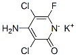 CAS#: 94133-73-0， 4-Amino-3,5-Dichloro-6-Fluoro-2(1H)-Pyridinone Potassium Salt (1:1)